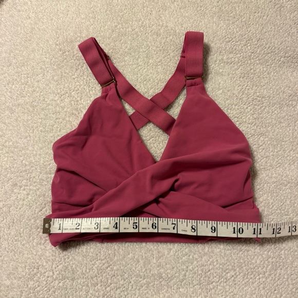Buffbunny Candy Wrap Sports Bra in Sugar Plum Pink Purple - Picture 4 of 10